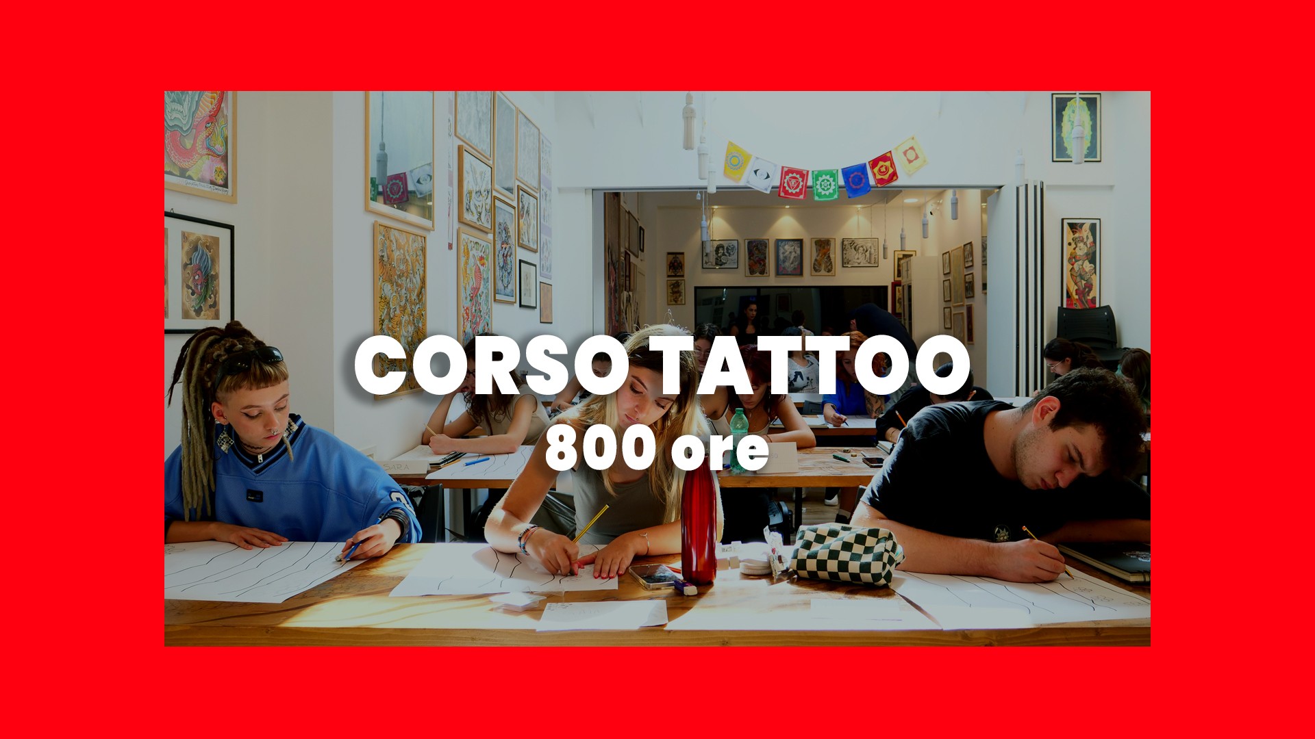 corso 800 ore tatuaggio